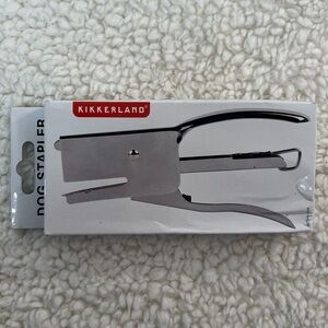 Kikkerland "Dog" Silver Stapler